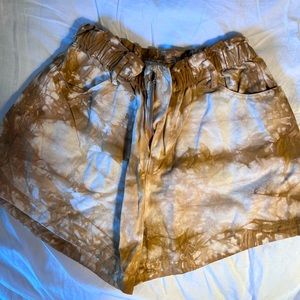 Eggie tie dye shorts